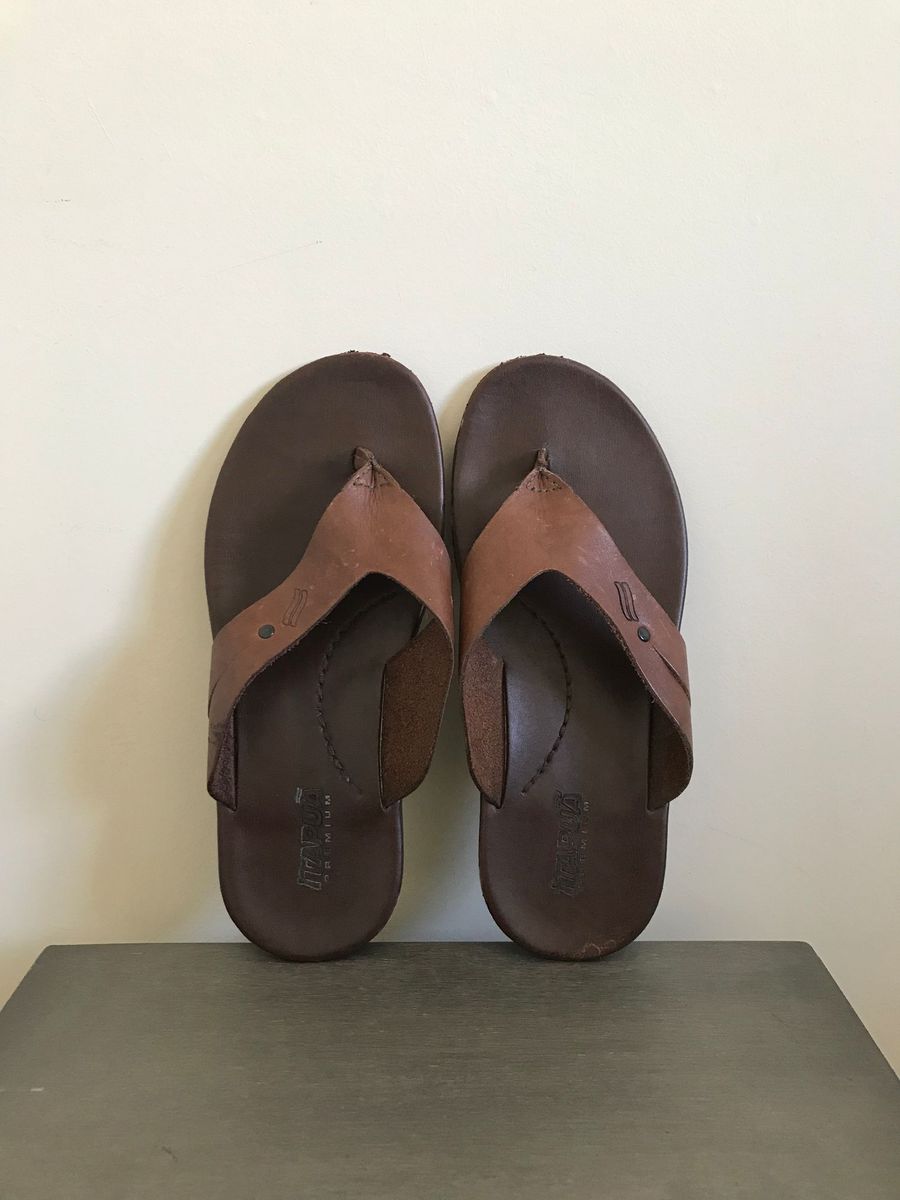 chinelo itapuã masculino em couro