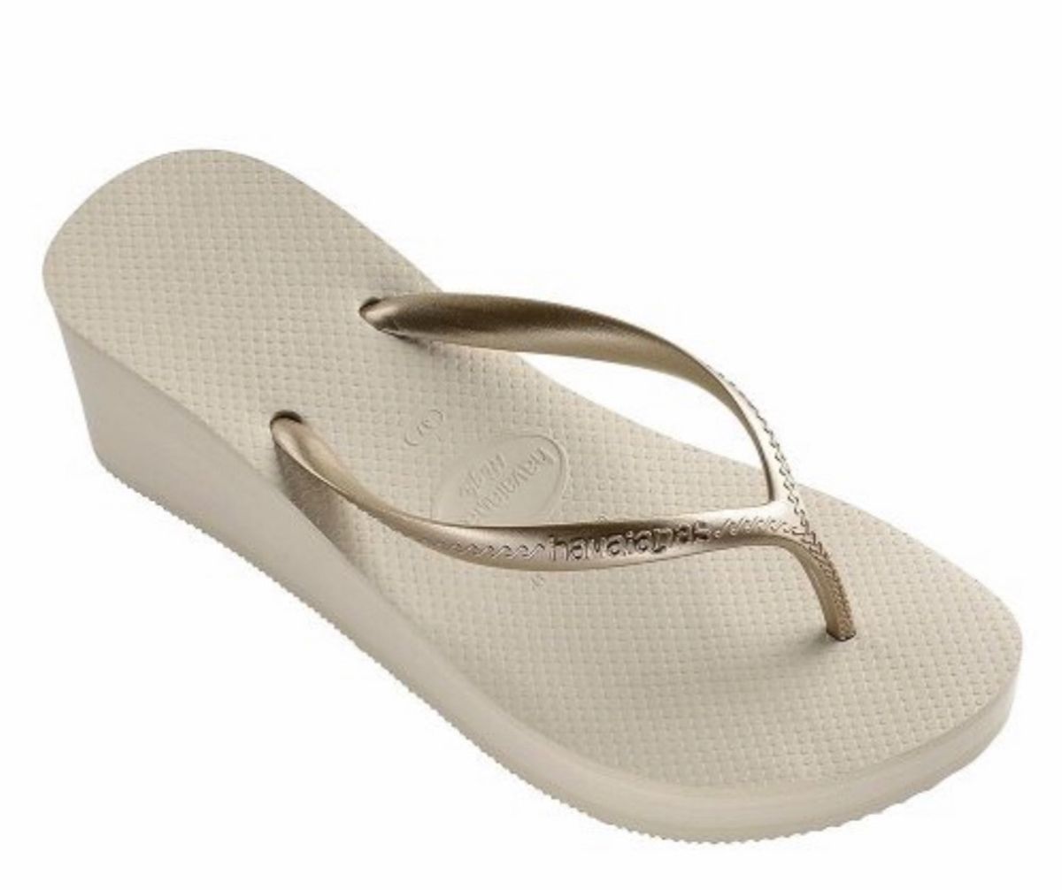 chinelo havaianas feminino com salto