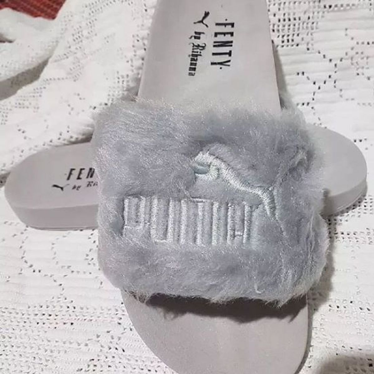 puma fenty cinza