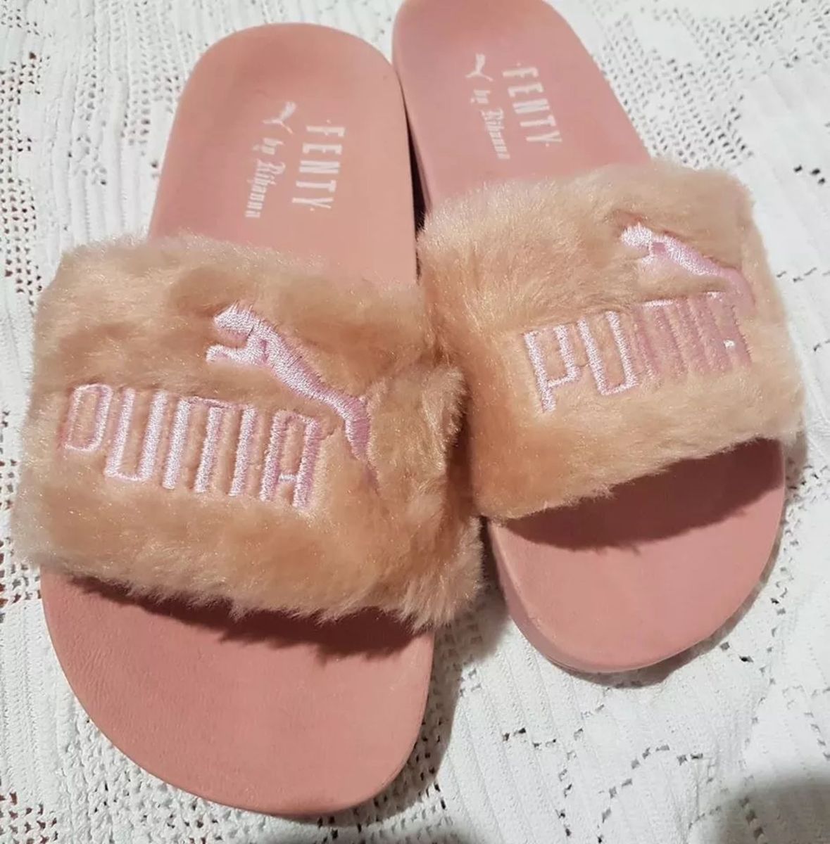 sandalia da puma rosa