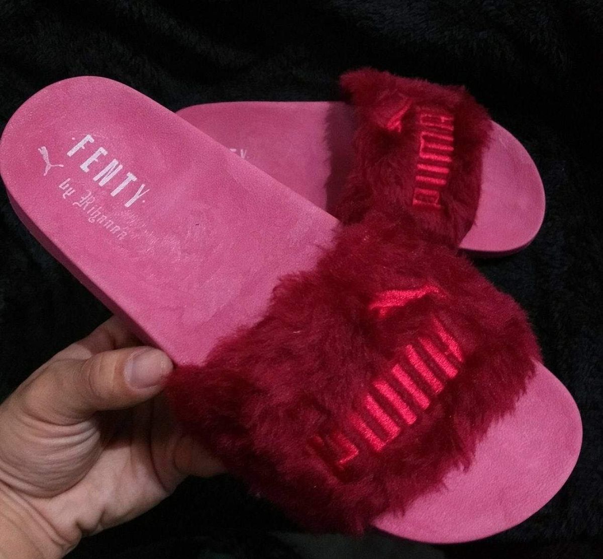 puma fenty bordo