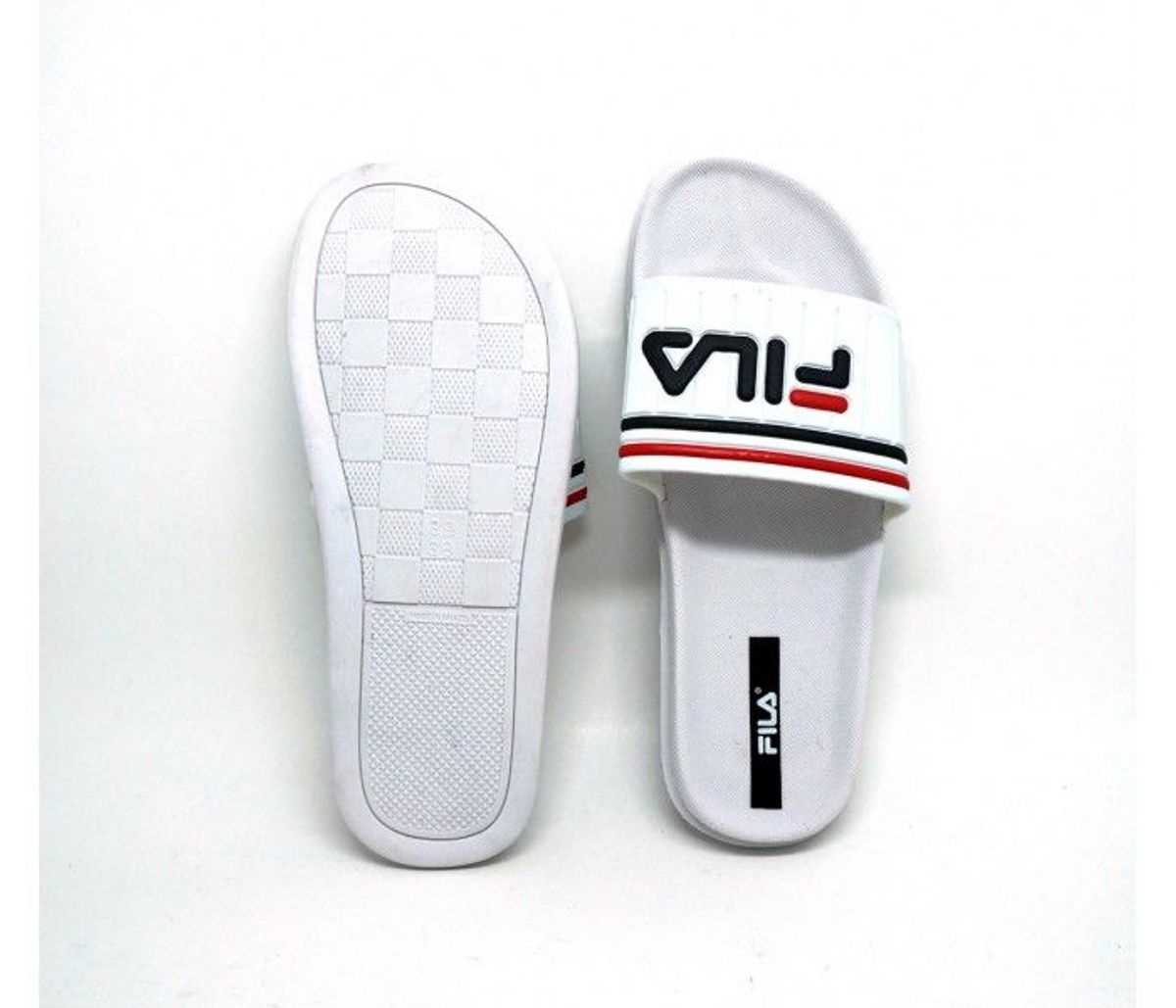 chinelo fila masculino branco