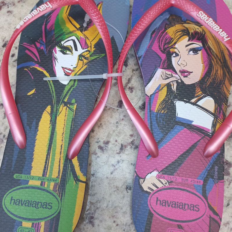 Chinelo Havaianas Aurora e Malévola 41/42, Novo! Rasteira Feminina  Havaianas Nunca Usado 99044336 enjoei