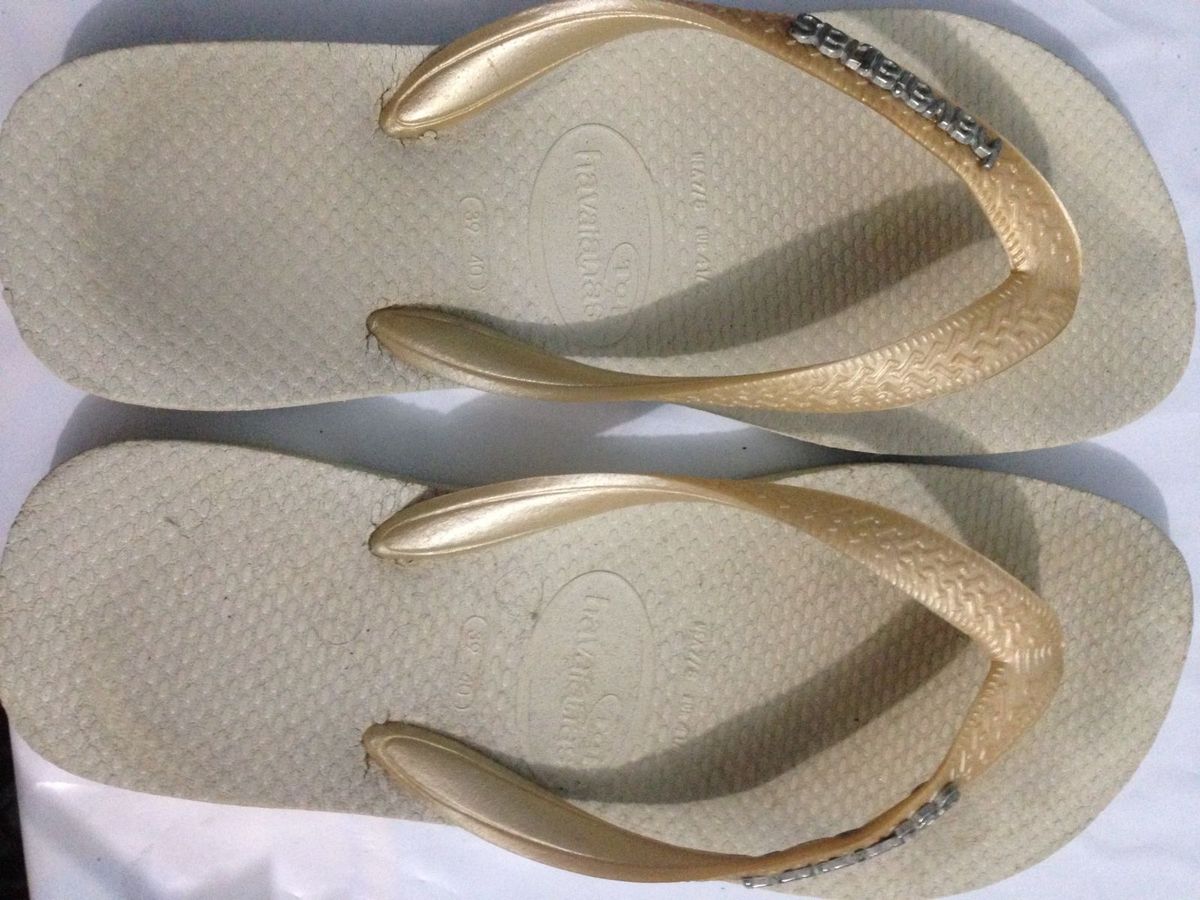 chinelo feminino rasteira havaianas
