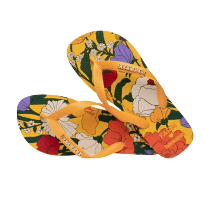 Bucolic Floral Havaianas Sandals