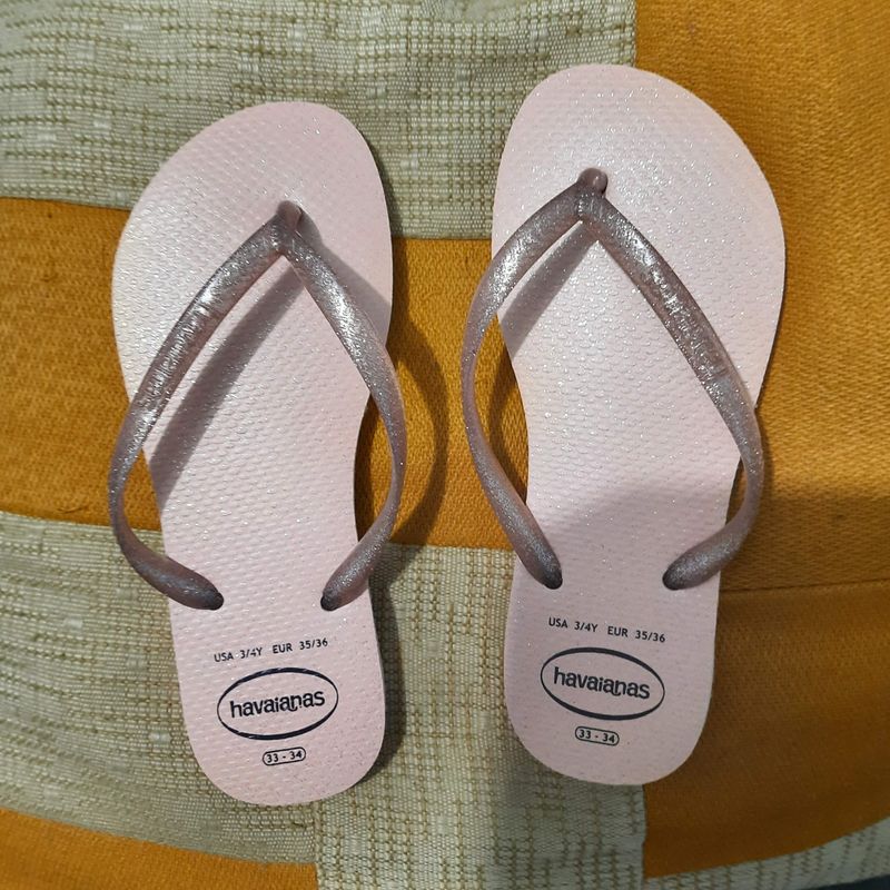 Chinelo Havaianas Slim Gloss Feminino