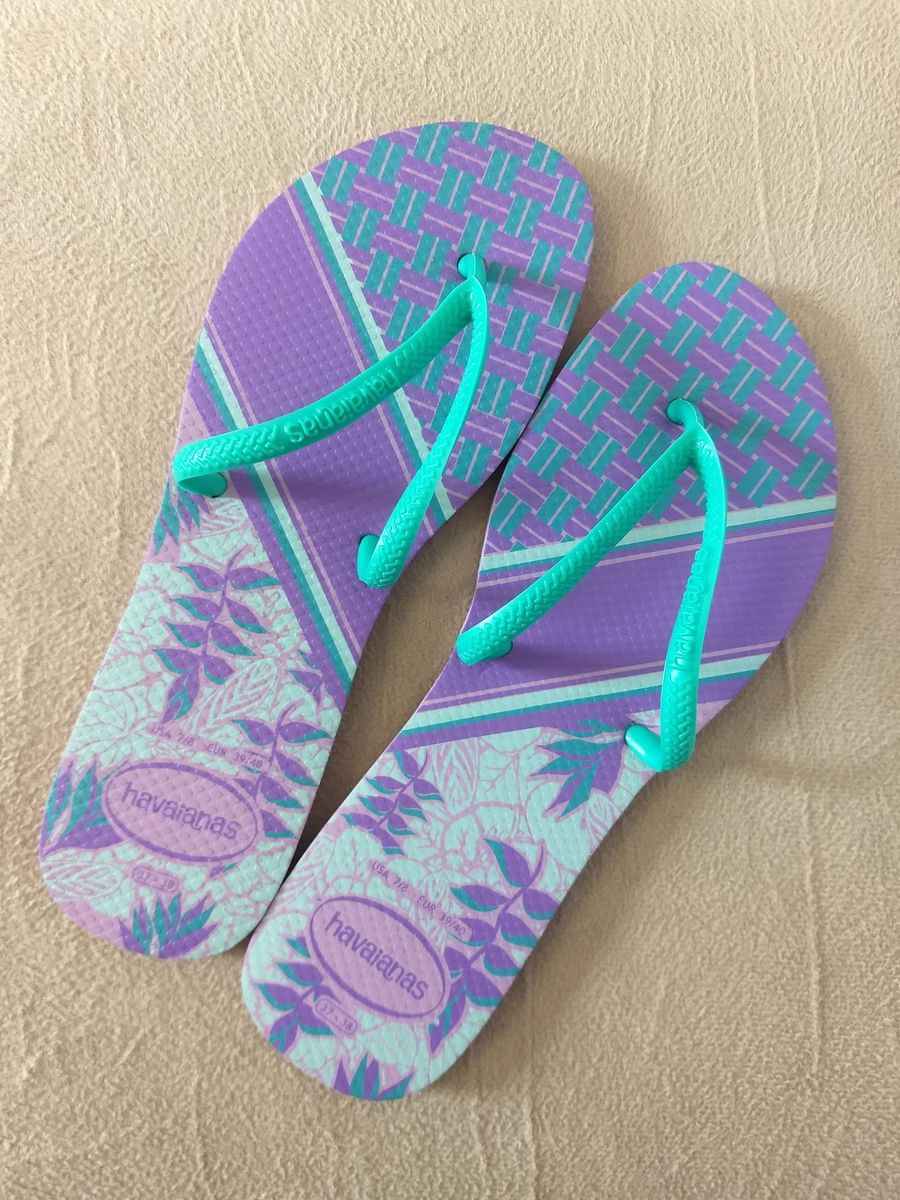 rasteirinha havaianas flat