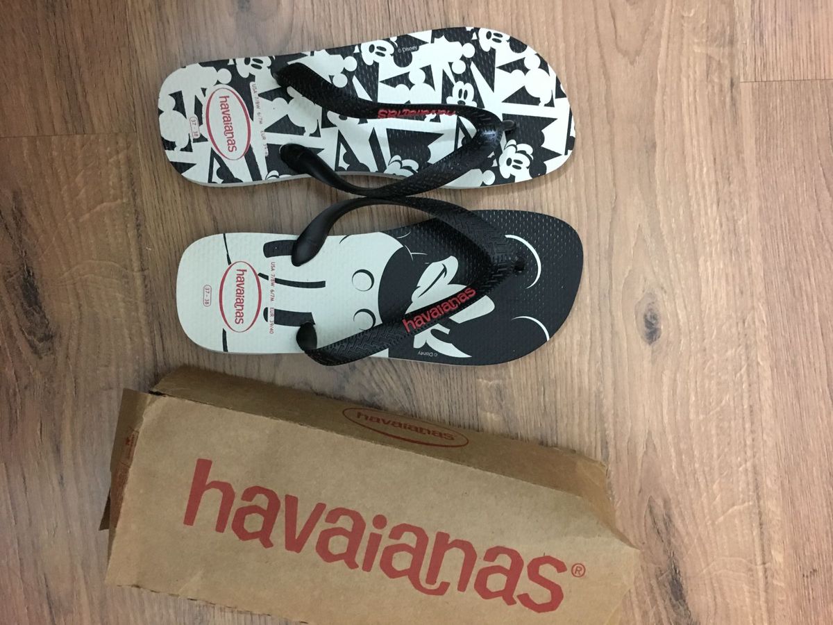 chinelo havaianas feminino mickey