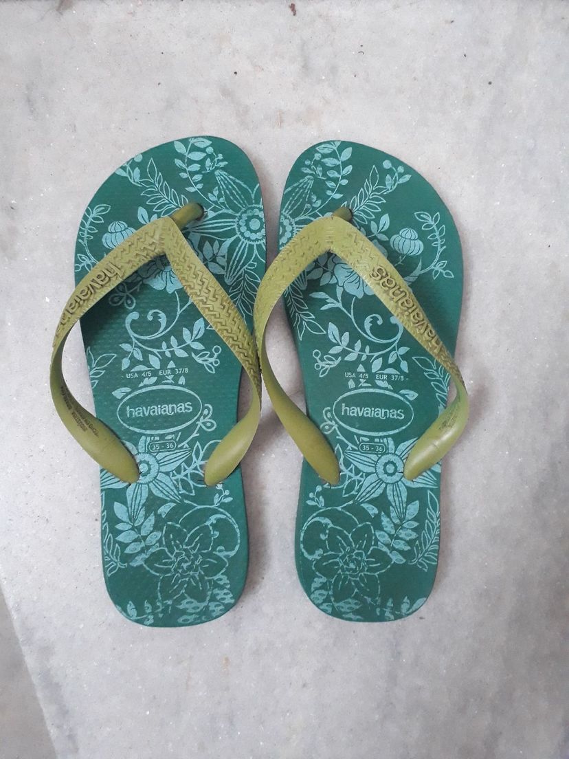 chinelo havaianas seminovo 35/36 - chinelos havaianas