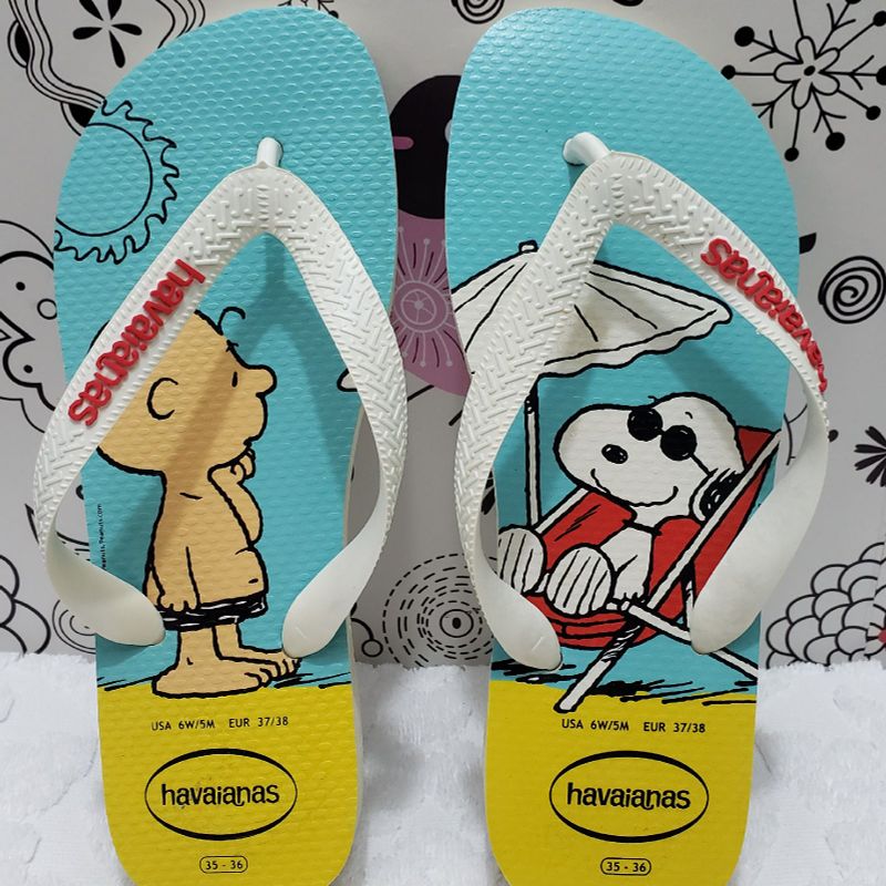 Snoopy havaianas hot sale