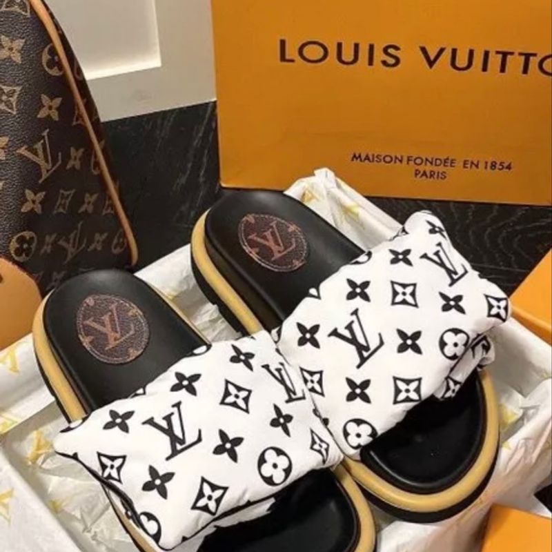 Chinelo Louis Vuitton | Rasteira Feminina Louis Vuitton Nunca Usado  87738479 | enjoei
