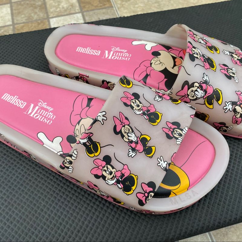 Melissa Usado Sandalia Melissa Da Minnie Melissa 2025 Chinelo Da
