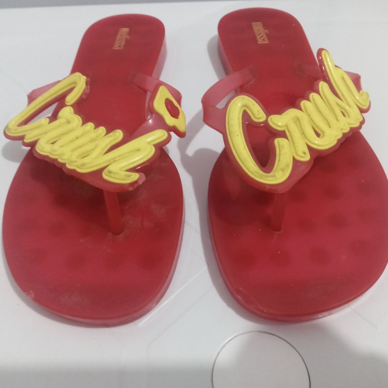 Chinelo melissa hot sale crush