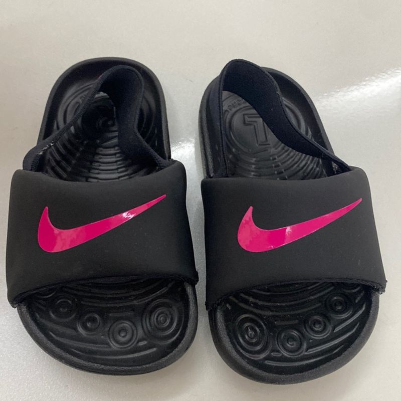 Chinelo nike best sale para bebe