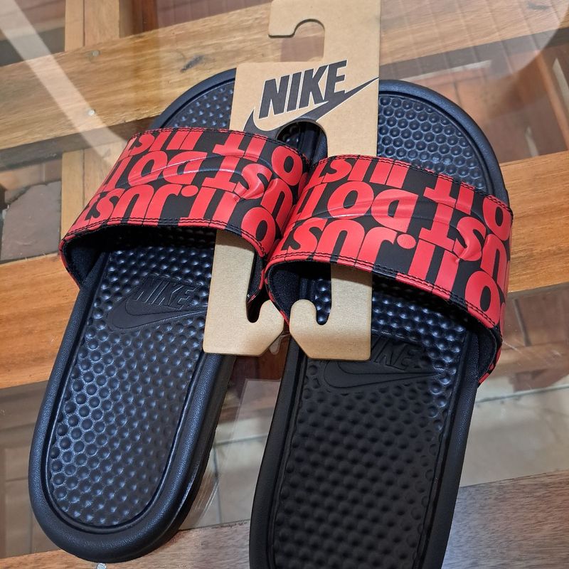 Chinelo nike benassi on sale jdi print masculino