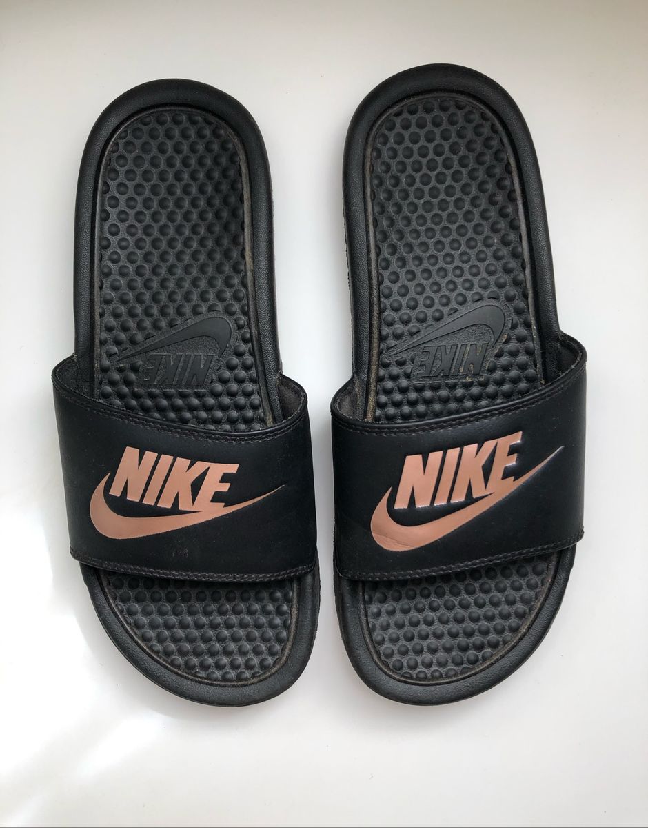 Chinelo nike sale rose