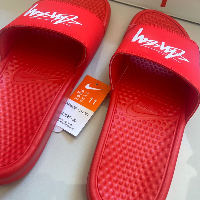 Slide Sandalias Stussy Womens Thongs Habaneros Flip Flops Nike