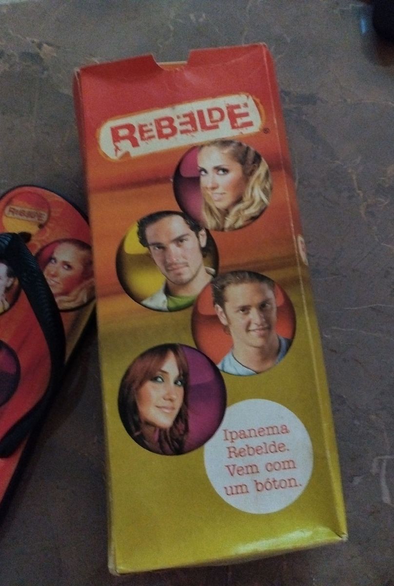 Chinelo Original Rebelde | Rasteira Feminina Grandene Nunca Usado ...