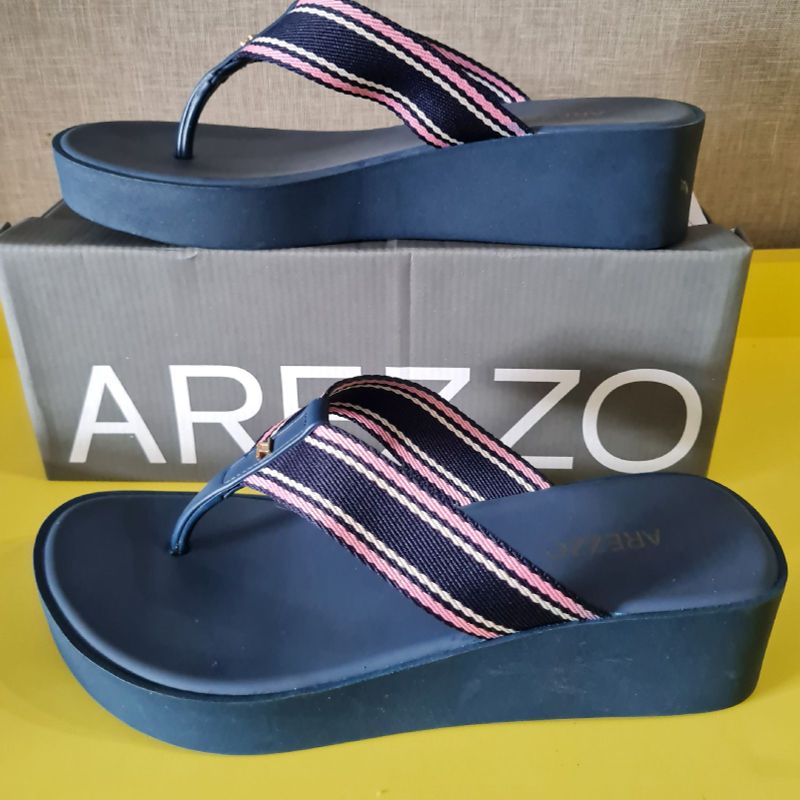 Chinelo Plataforma Arezzo Sand lia Feminina Arezzo Nunca Usado 59209706 enjoei