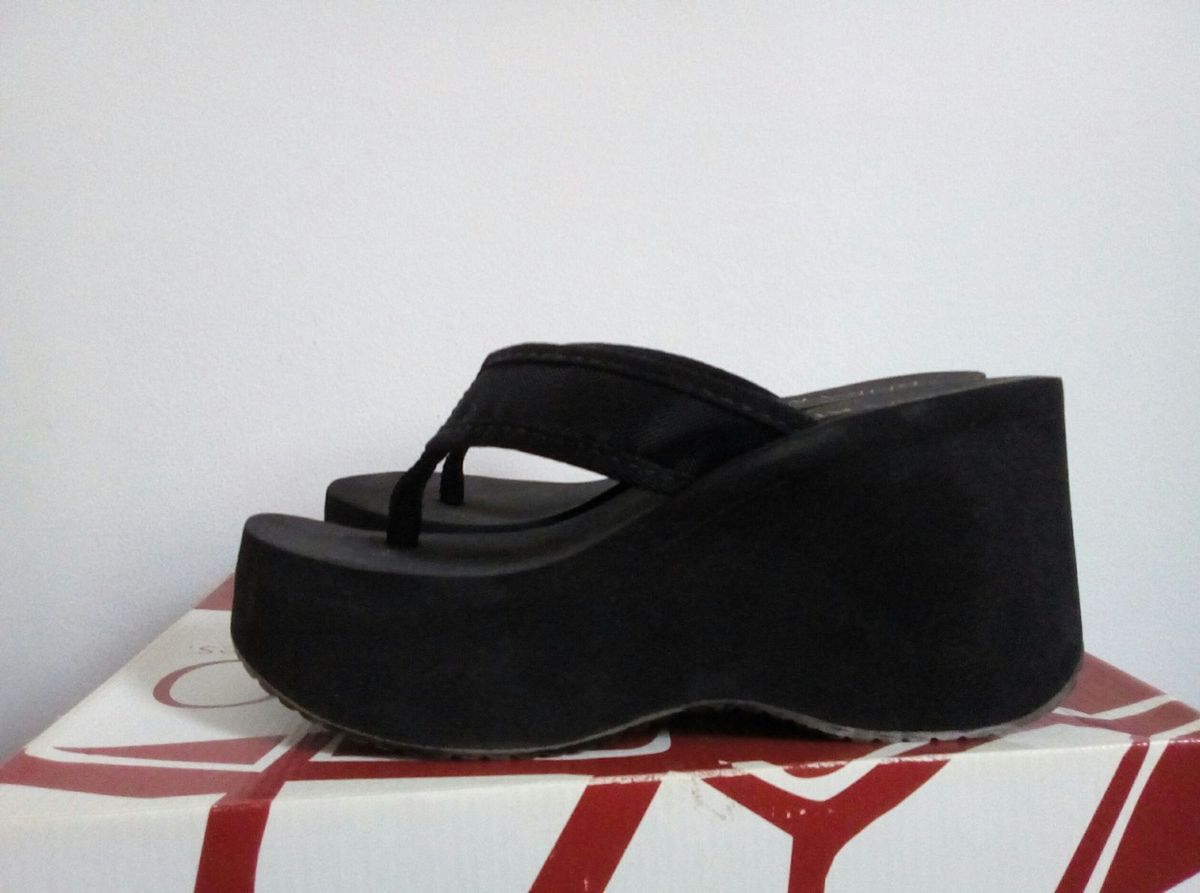 sapato beira rio plataforma