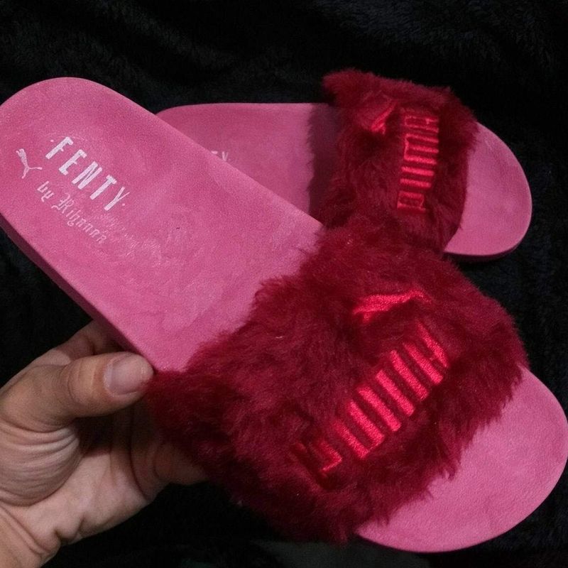 Chinelo puma hot sale fenty laço