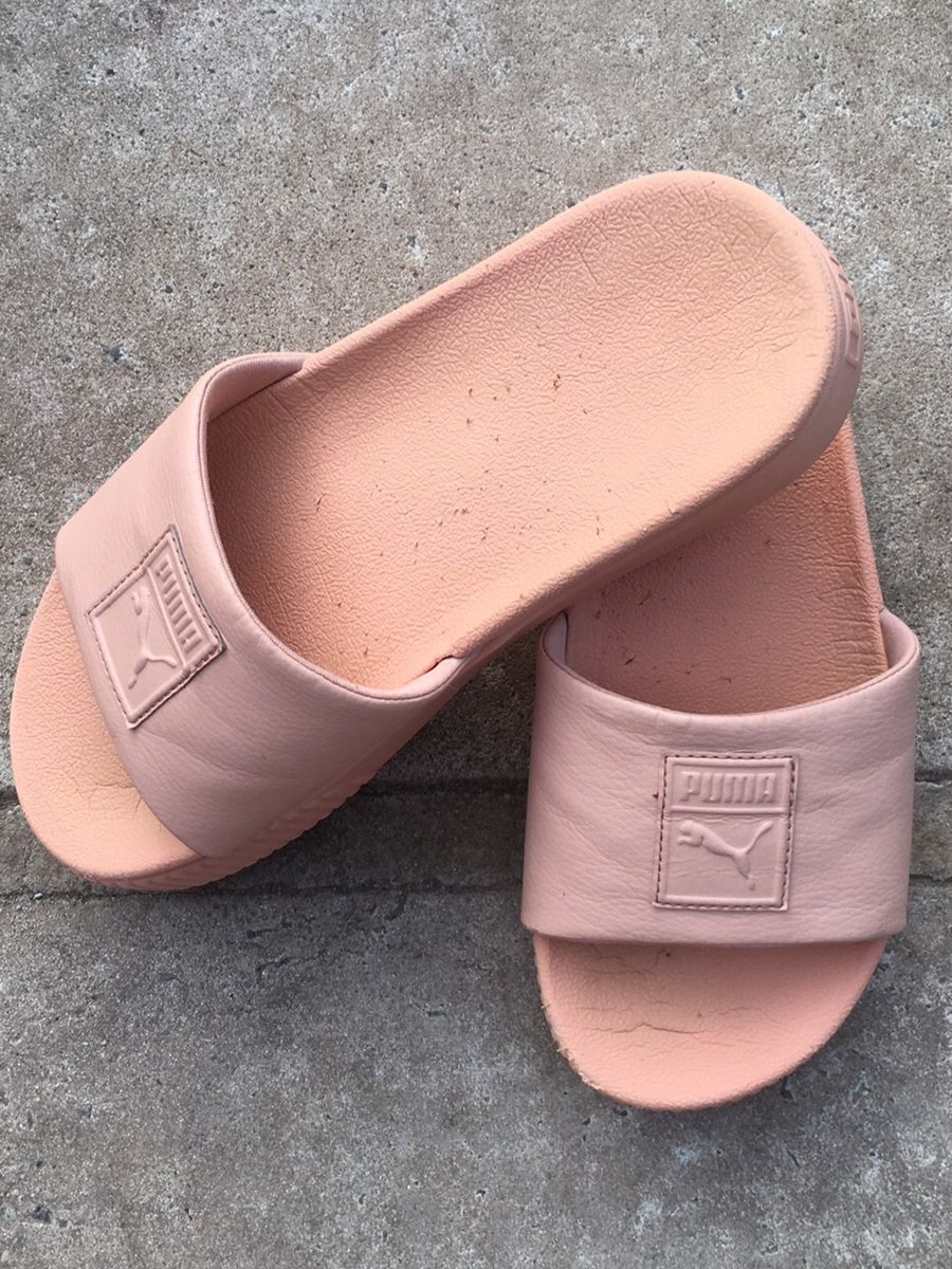 chinelo puma platform slide feminino