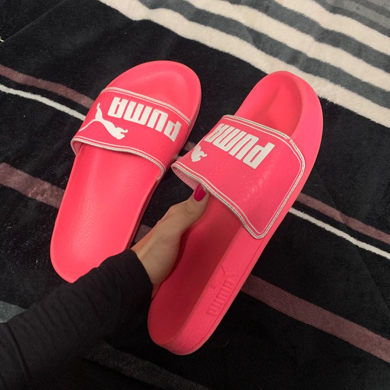 Chinelo best sale puma rosa