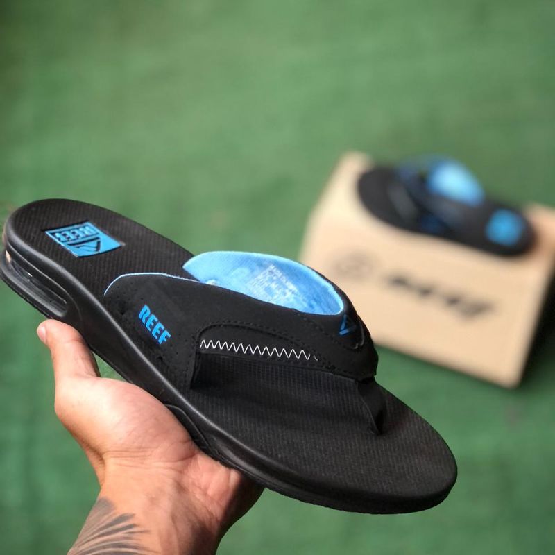 Chinelo Reef Mick Fanning Abridor de Garrafa Sand lia Masculina