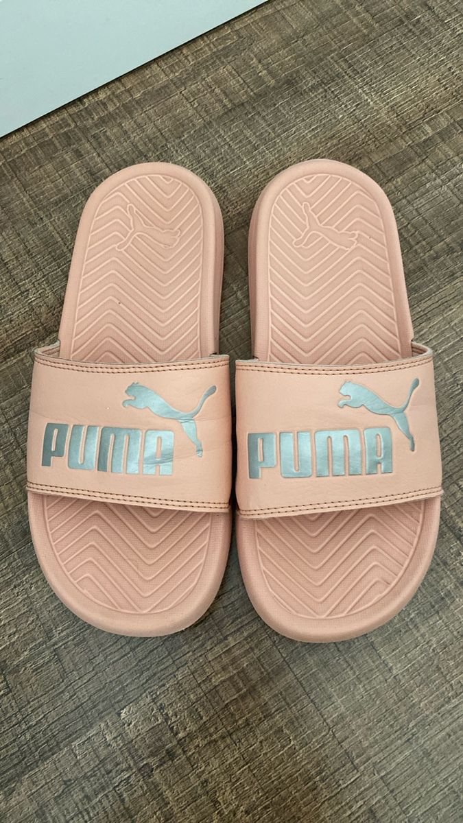 Chinelo rosa hot sale puma