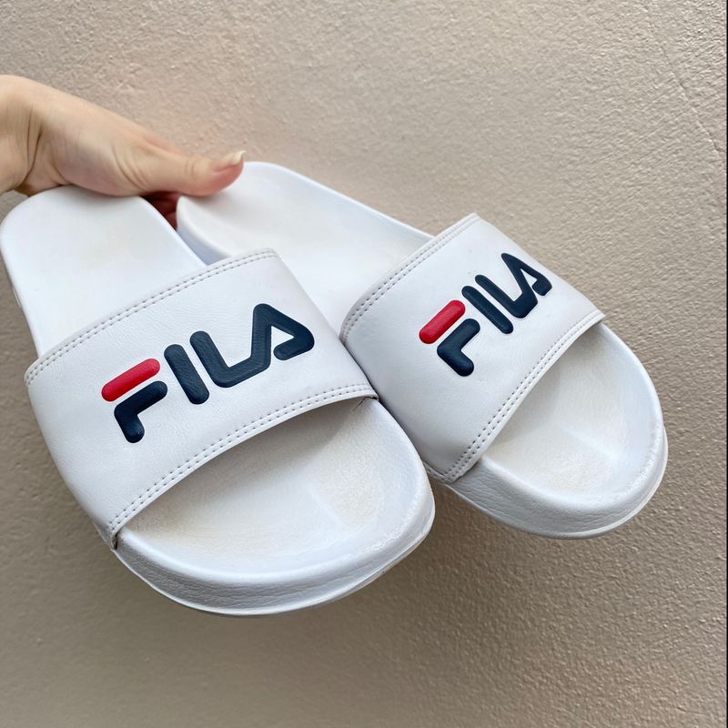 Slide store fila branco