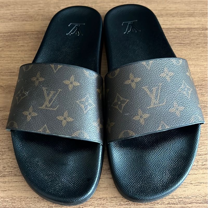 Chinelo Louis Vuitton Original | Sandália Masculina Louis Vuitton Usado  85625376 | enjoei