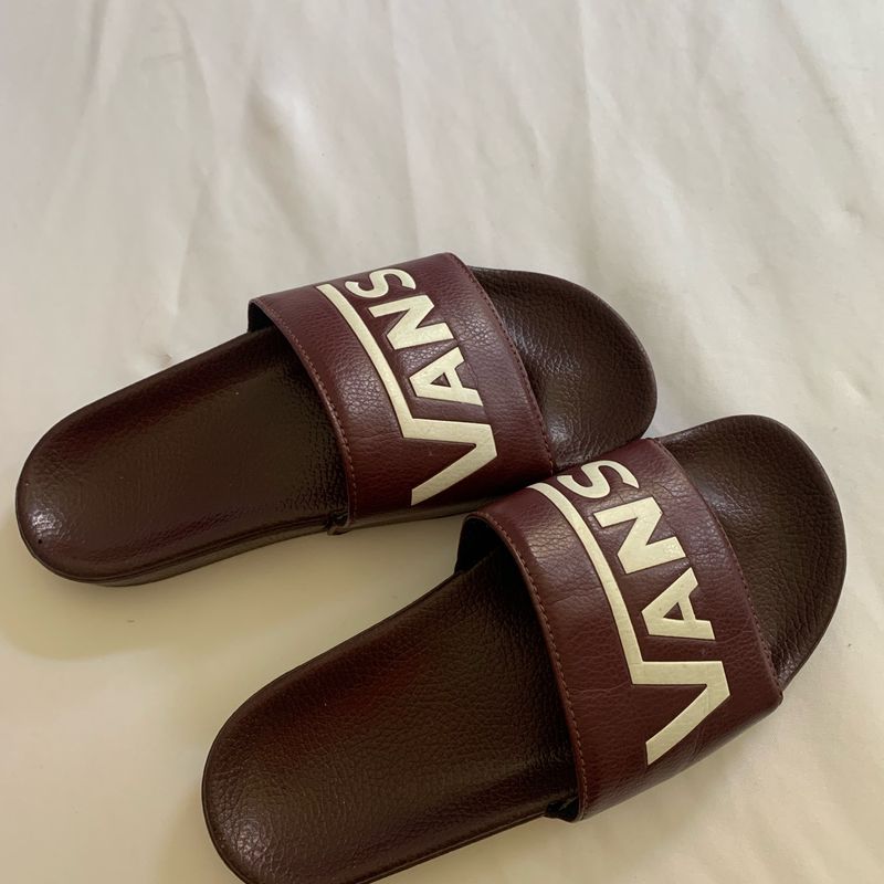 Chinelo 2024 vans vinho