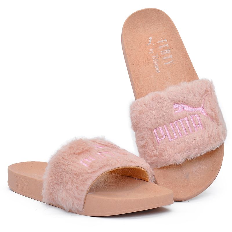 Chinelo slide puma store pelinho