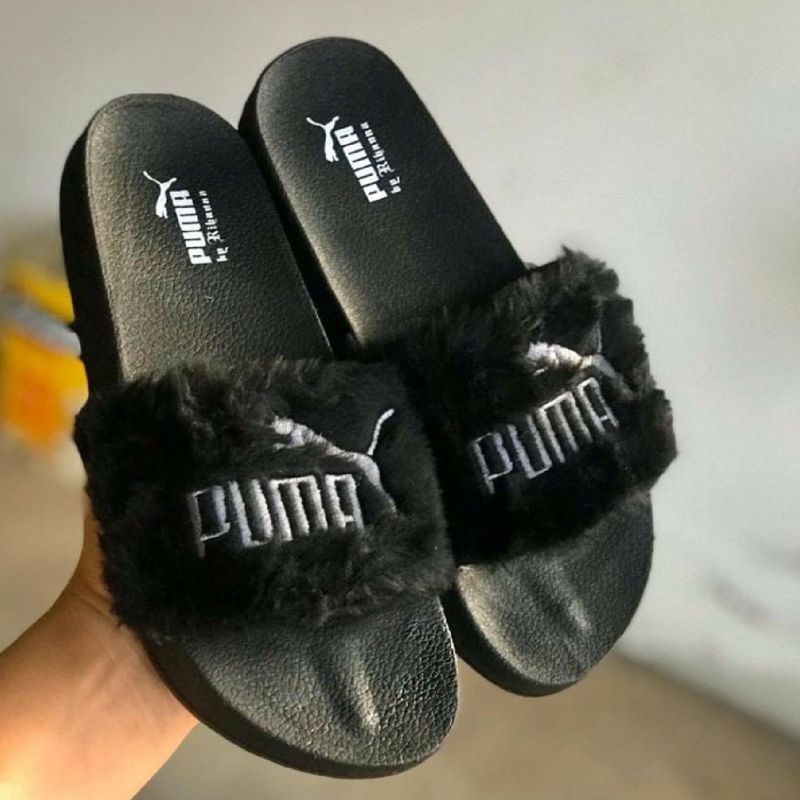 Sandalia slide sales feminina puma