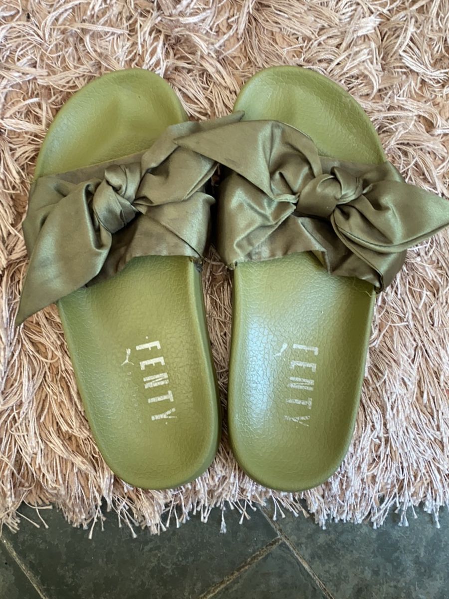 chinelo slide puma fenty