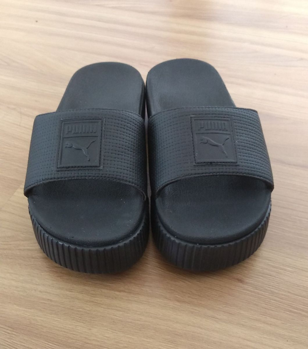 chinelo puma plataforma