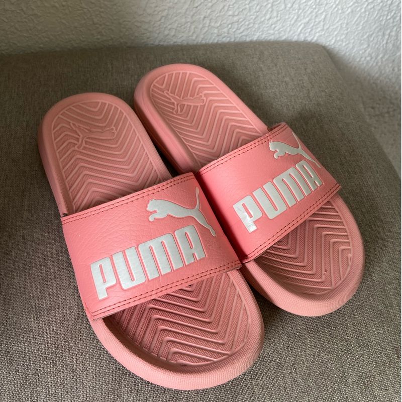 Sandalia slide best sale feminina puma