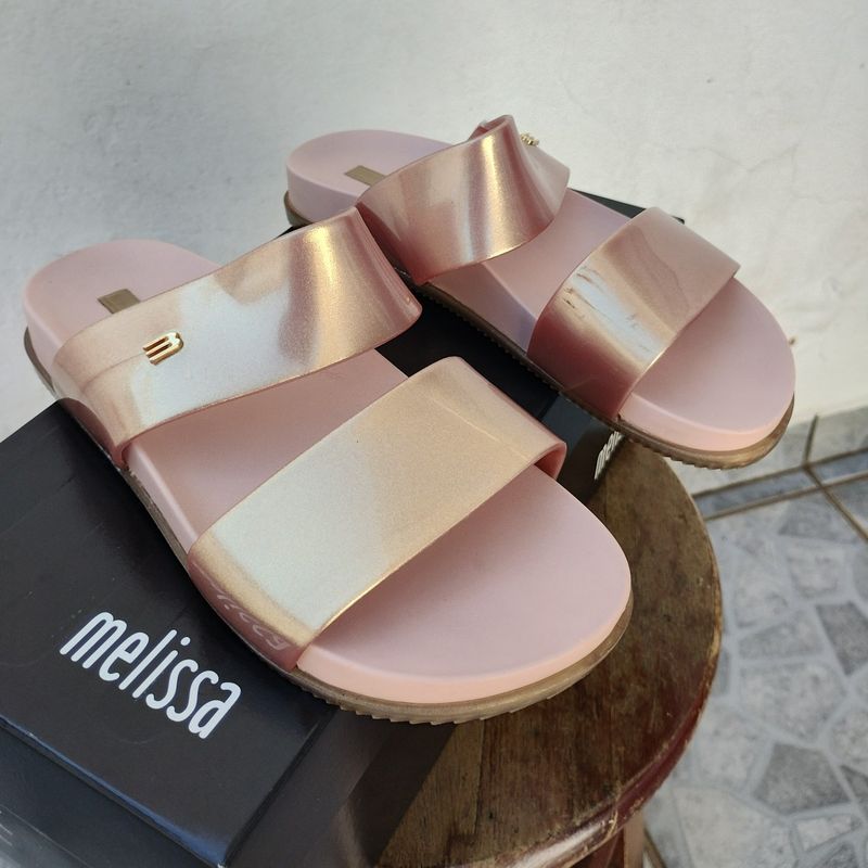 Chinelo melissa duas store tiras