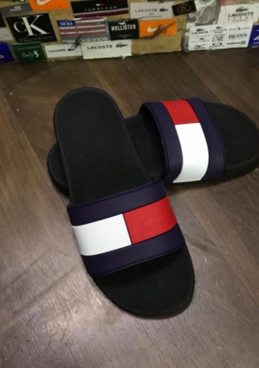 chinelo tommy hilfiger masculina