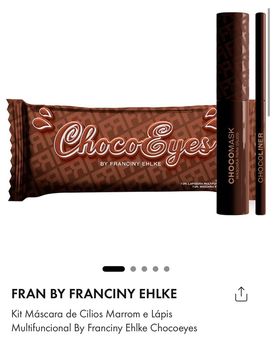 Choco Eyes Fran By Franciny Ehlke | Maquiagem Feminina Fran Usado ...