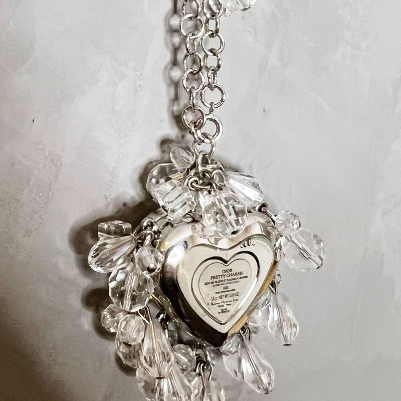 Christian Dior Pretty Heart Charm Lip Gloss Bracelet - Original