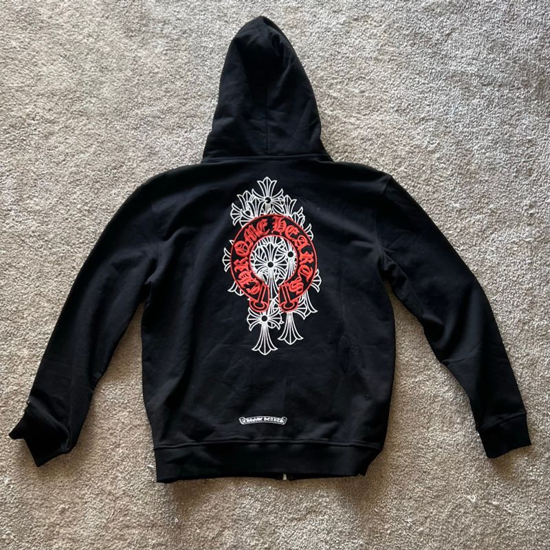 Chrome Hearts Zip Up Hoodie - Rp | Chrome Hearts Nunca Usado