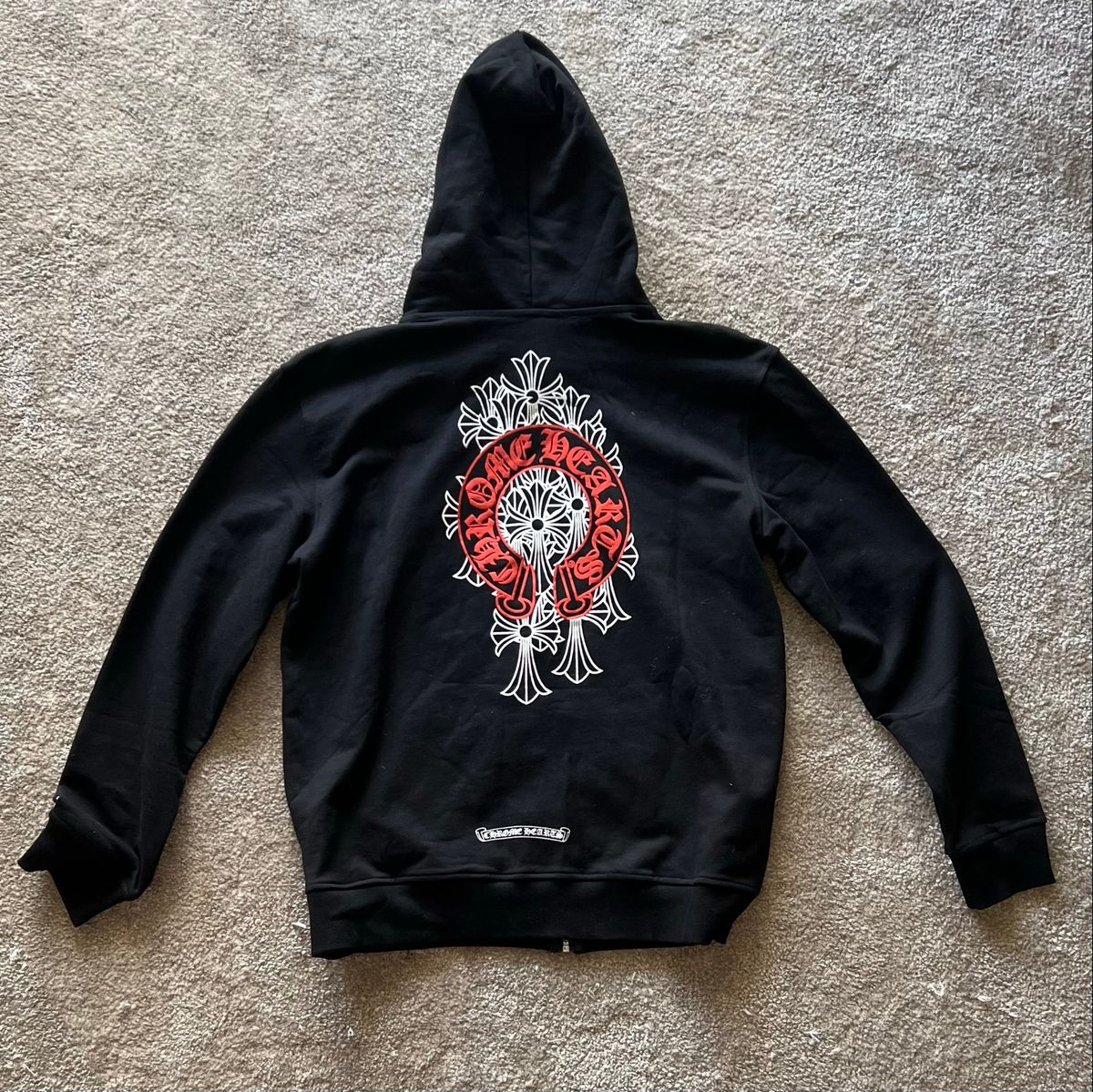 Chrome Hearts Zip Up Hoodie - Rp | Chrome Hearts Nunca Usado