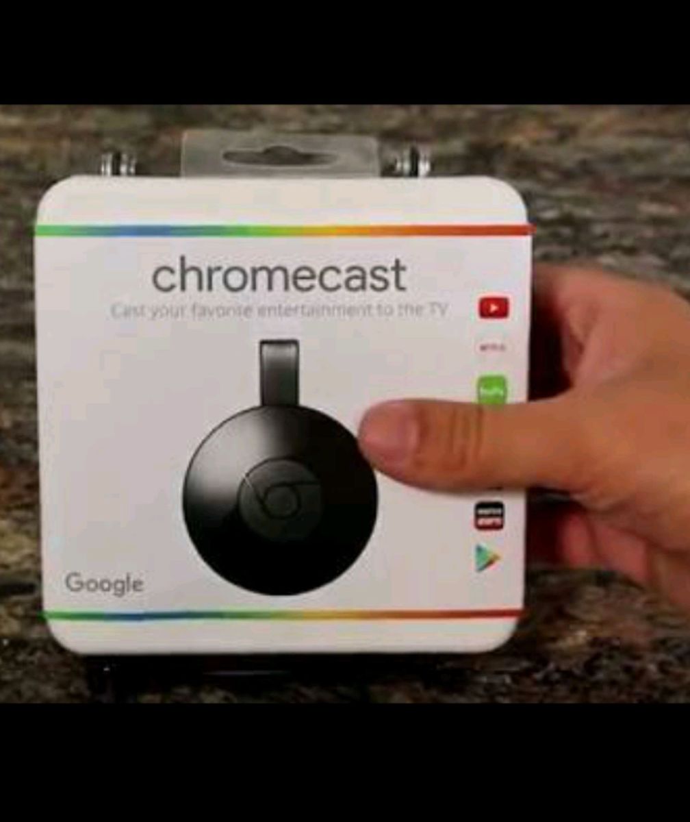 Chromecast 2 TV e Display Google Novo 16421207 enjoei
