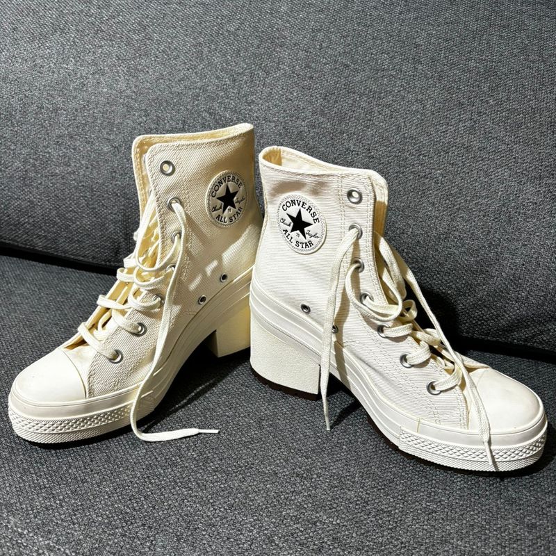 Converse Chuck 70 Tenis All Star Branco Salto Star Chuck Tenis All