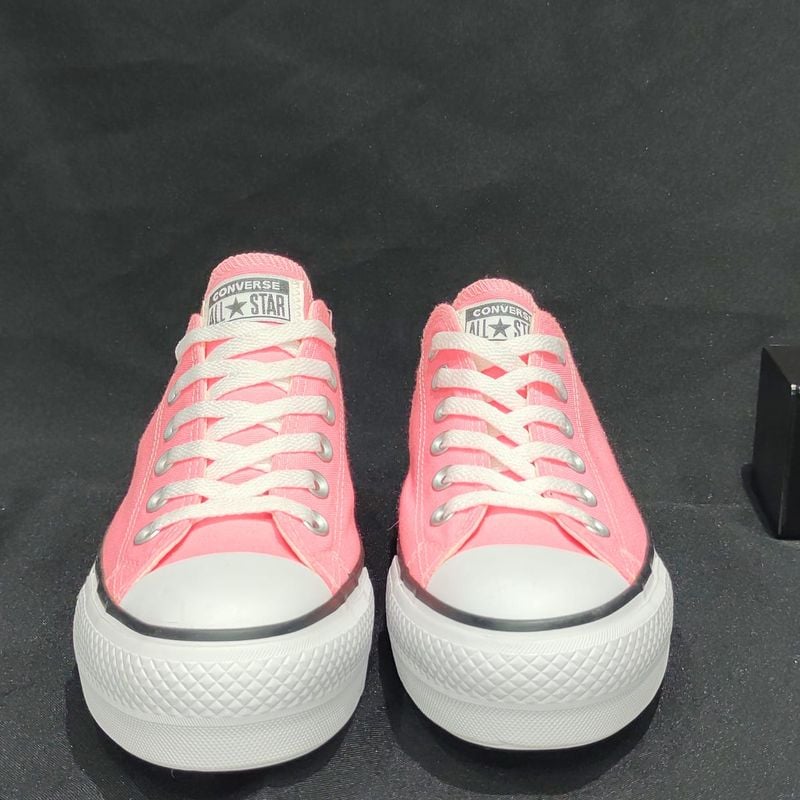 All star clearance cinza e rosa