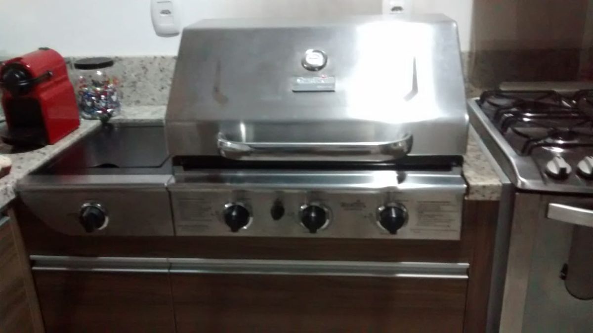 Churrasqueira Char Broil Classic Grill G s Embutir Ou Carrinho