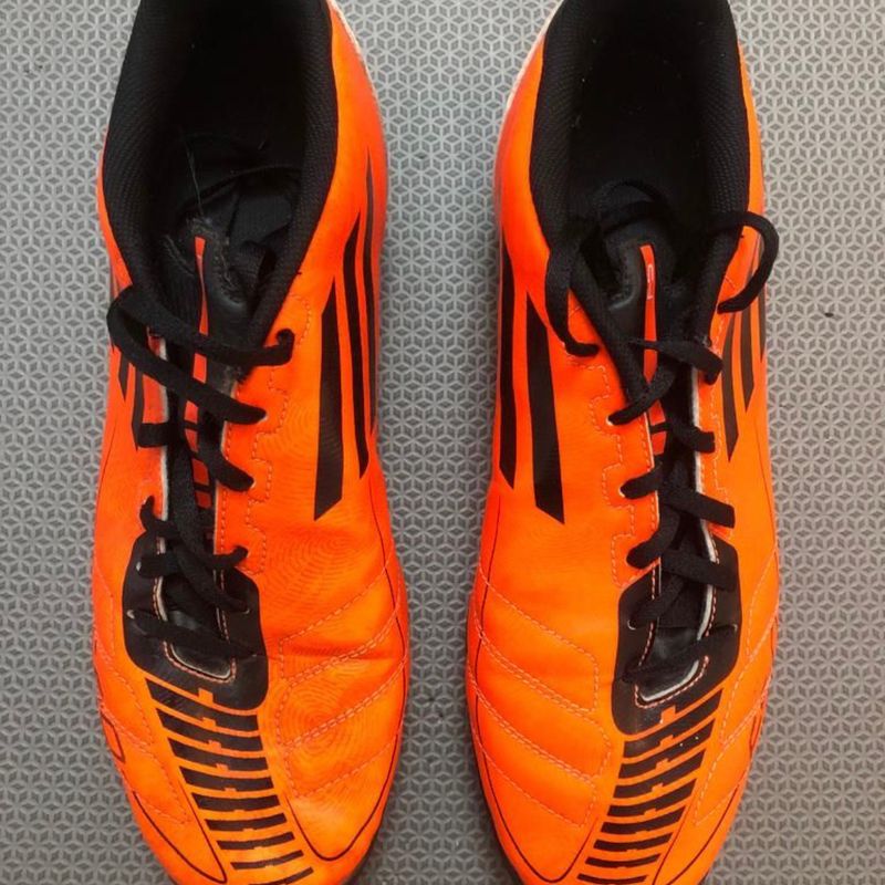 Adidas f50 laranja hotsell