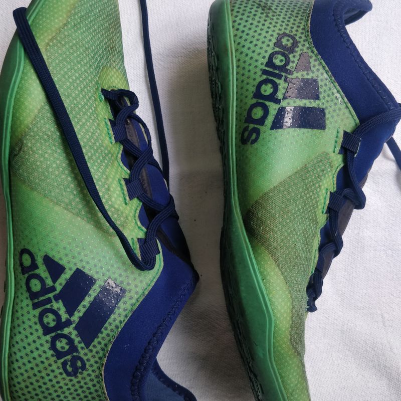 Adidas verde hot sale chuteira