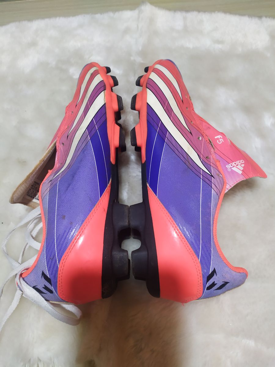 Chuteira Adidas Messi F5 Trx Fg Campo Tam 43 Roupa Esportiva Masculino Adidas Usado 92241645 enjoei
